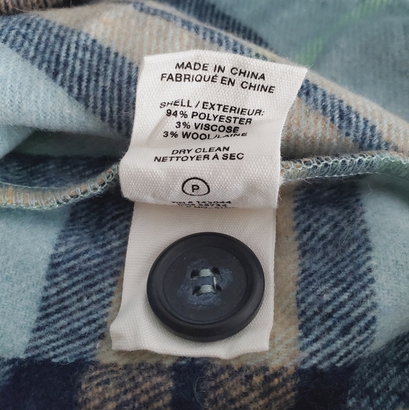 Anthropologie Avec Les Filles Plaid Fleece Shacket - Picture 16 of 16